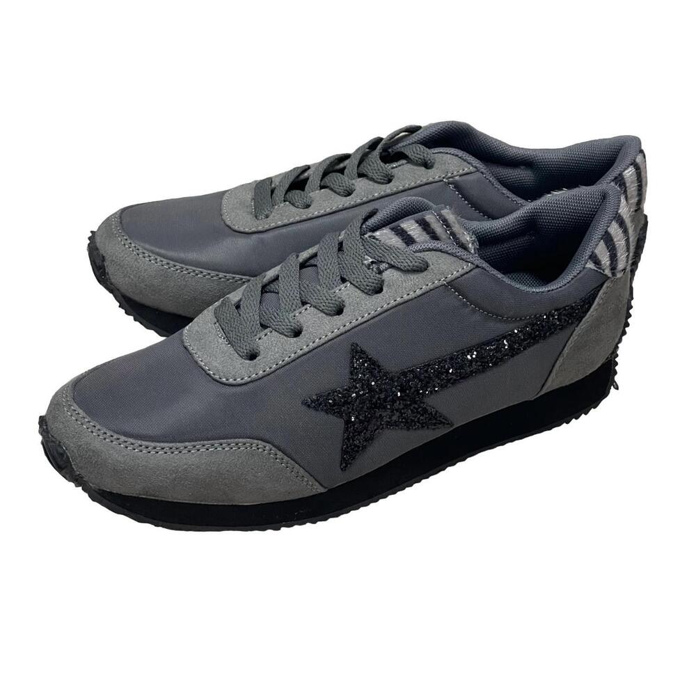 NEW GYPSY JAZZ women's vintage sneaker in grey